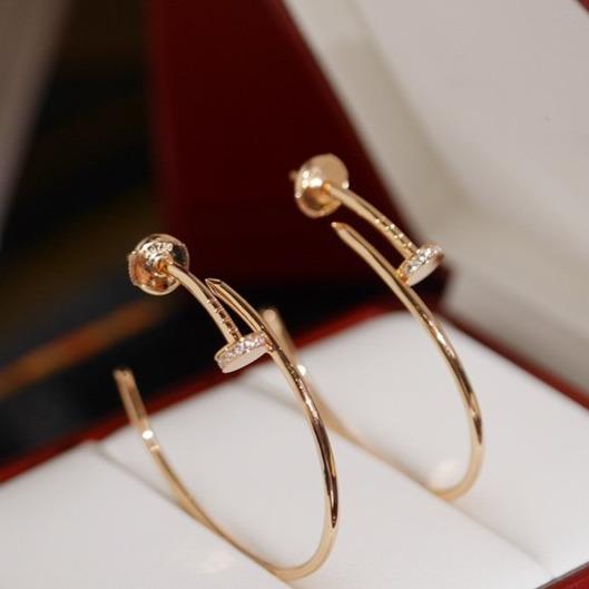 [moco jewelrys]JUSTE OHRRINGE DIAMANTEN 1.8MM