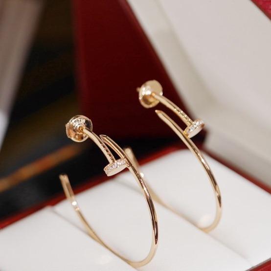 [moco jewelrys]JUSTE OHRRINGE DIAMANTEN 1.8MM