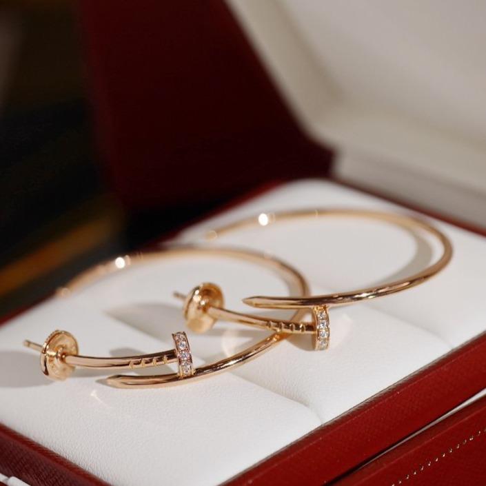 [moco jewelrys]JUSTE OHRRINGE DIAMANTEN 1.8MM