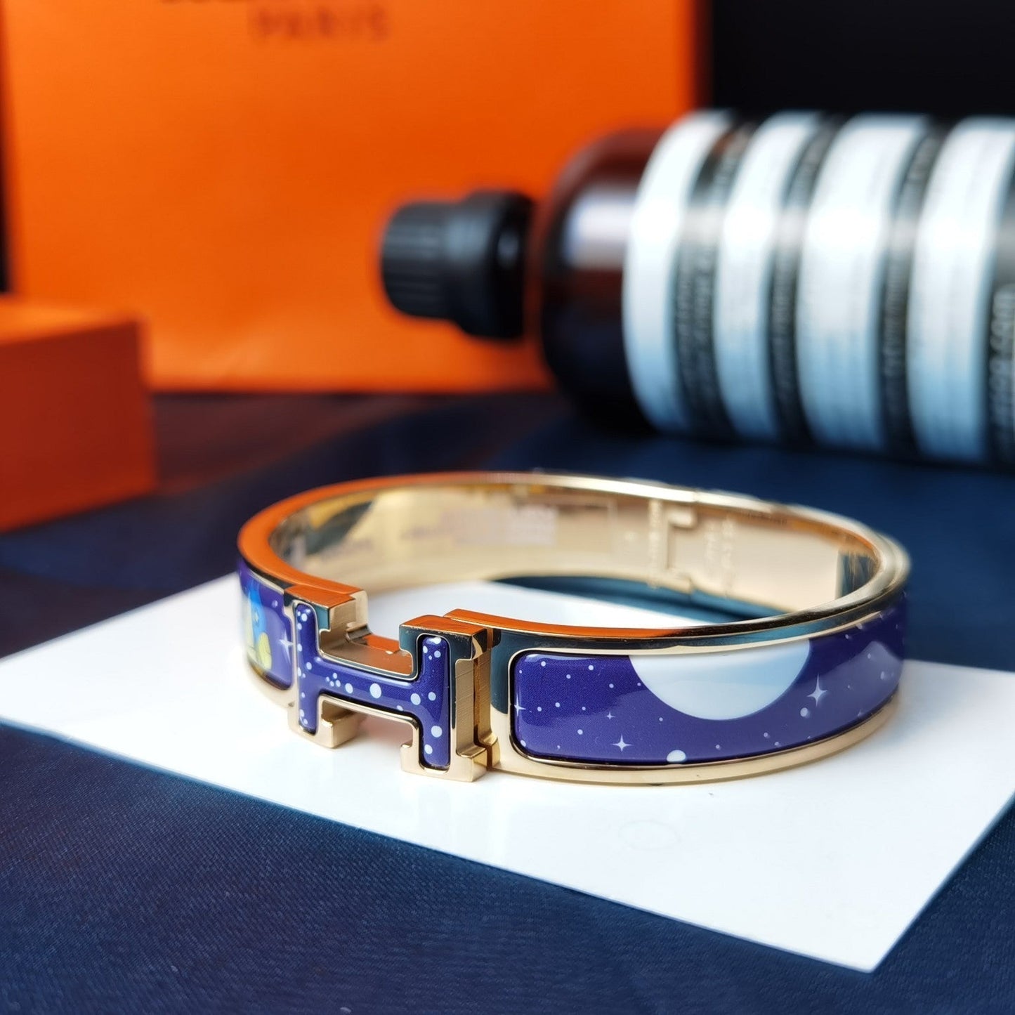 [moco jewelrys]H STERN- UND MOND-ARMBAND 12MM