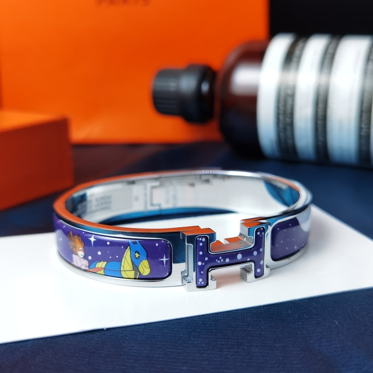 [moco jewelrys]H STERN- UND MOND-ARMBAND 12MM