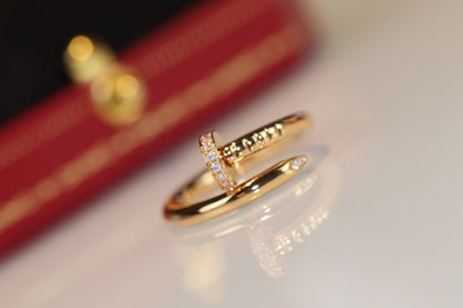 [moco jewelrys]JUSTE RING 2,65MM GOLD DIAMOND