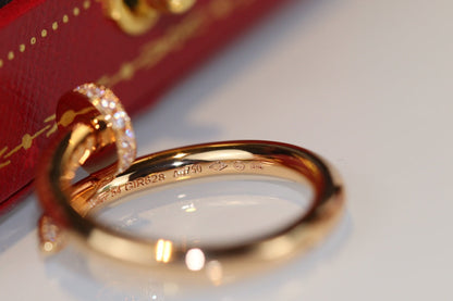 [moco jewelrys]JUSTE RING 2,65MM GOLD DIAMOND
