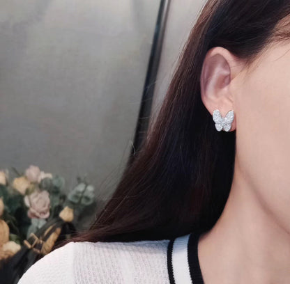 [moco jewelrys]BUTTERFLY ALL DIAMOND OHRRINGE
