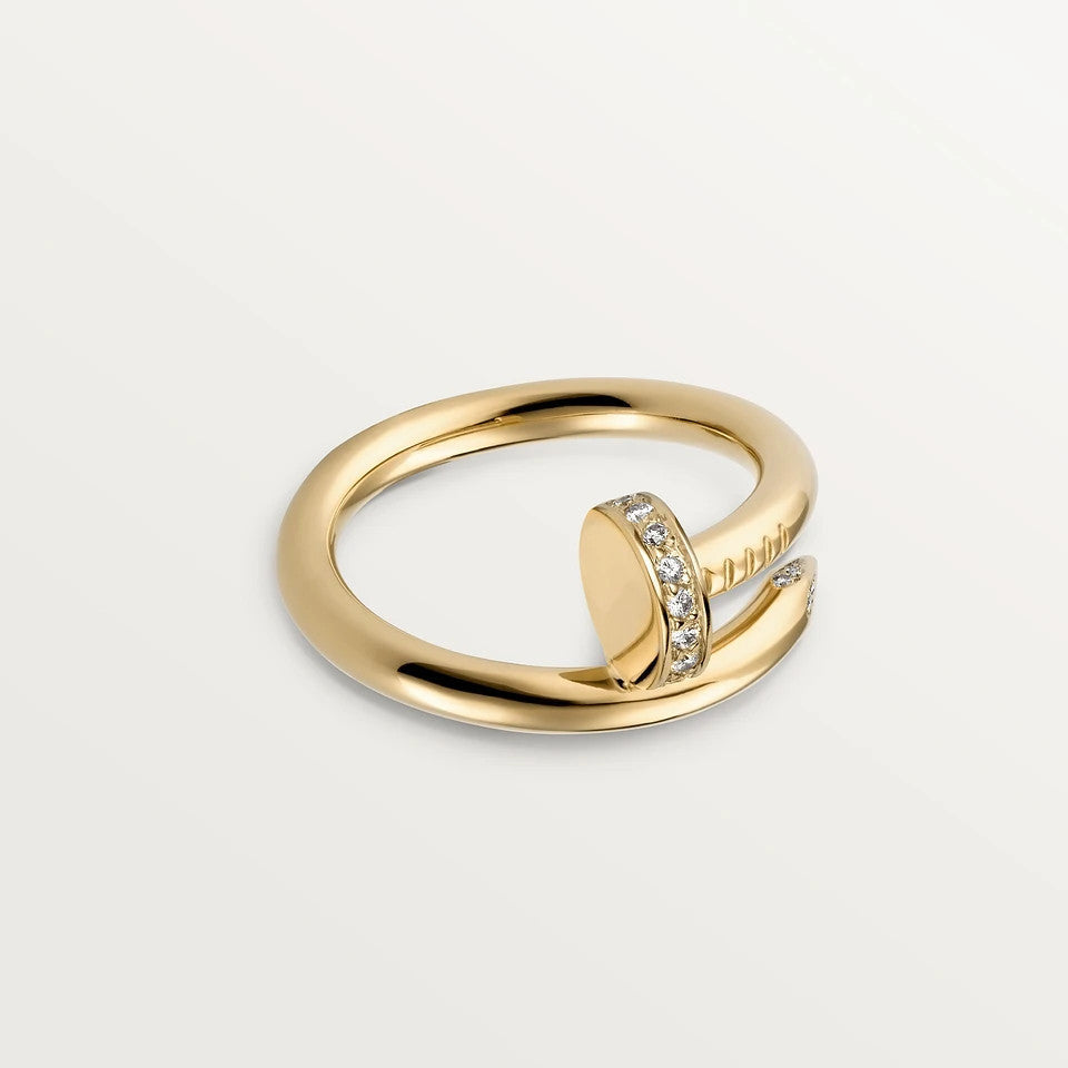 [moco jewelrys]JUSTE RING 2,65MM GOLD DIAMOND